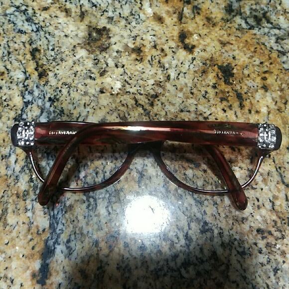 TIFFANY & CO TF2082-B 8146 53-17-135 Brown Havana Eyeglasses Frames Italy - Picture 10 of 11